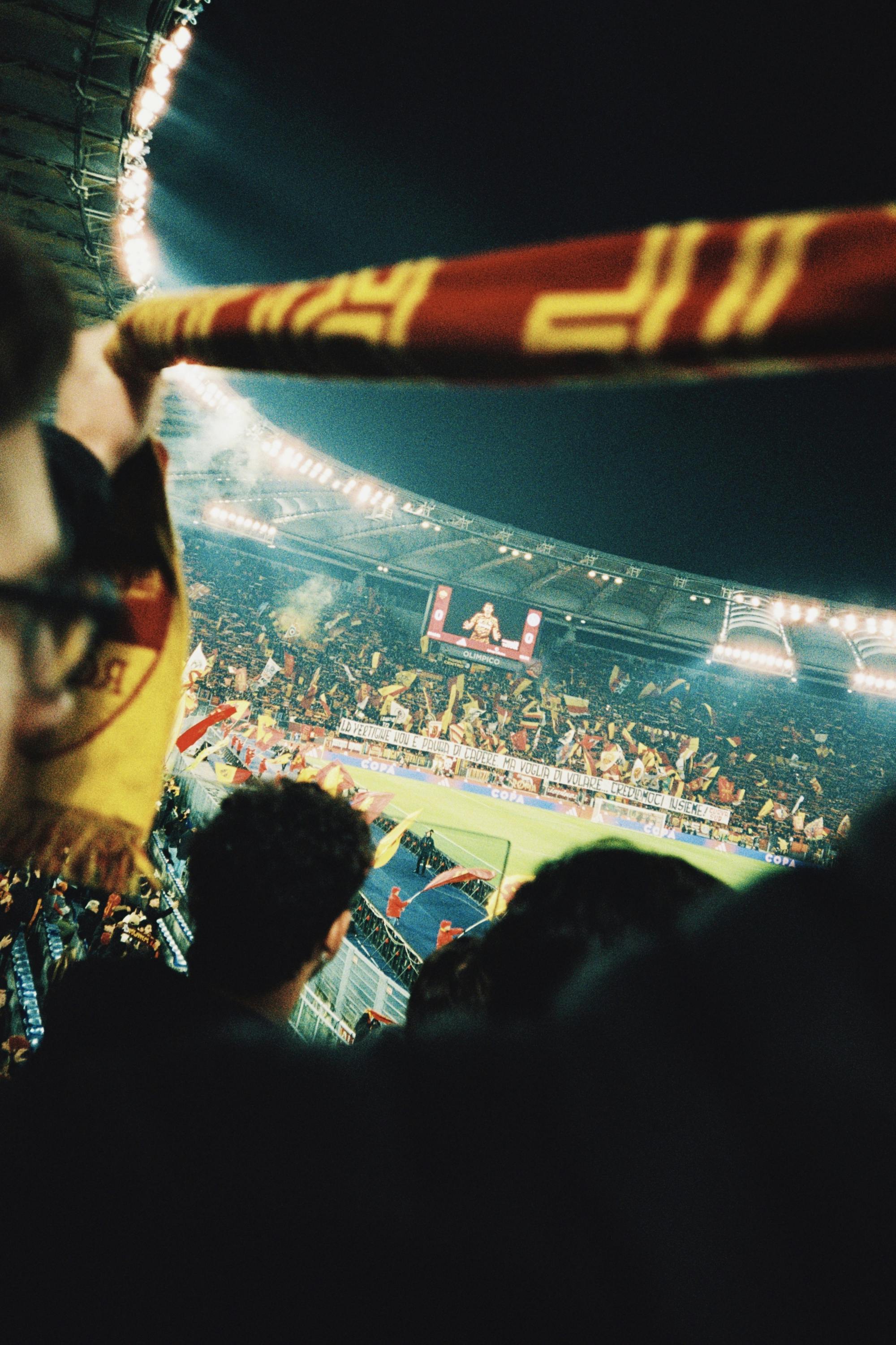 Mecz AS Roma lub Lazio z lokalnym przewodnikiem w Rzymie