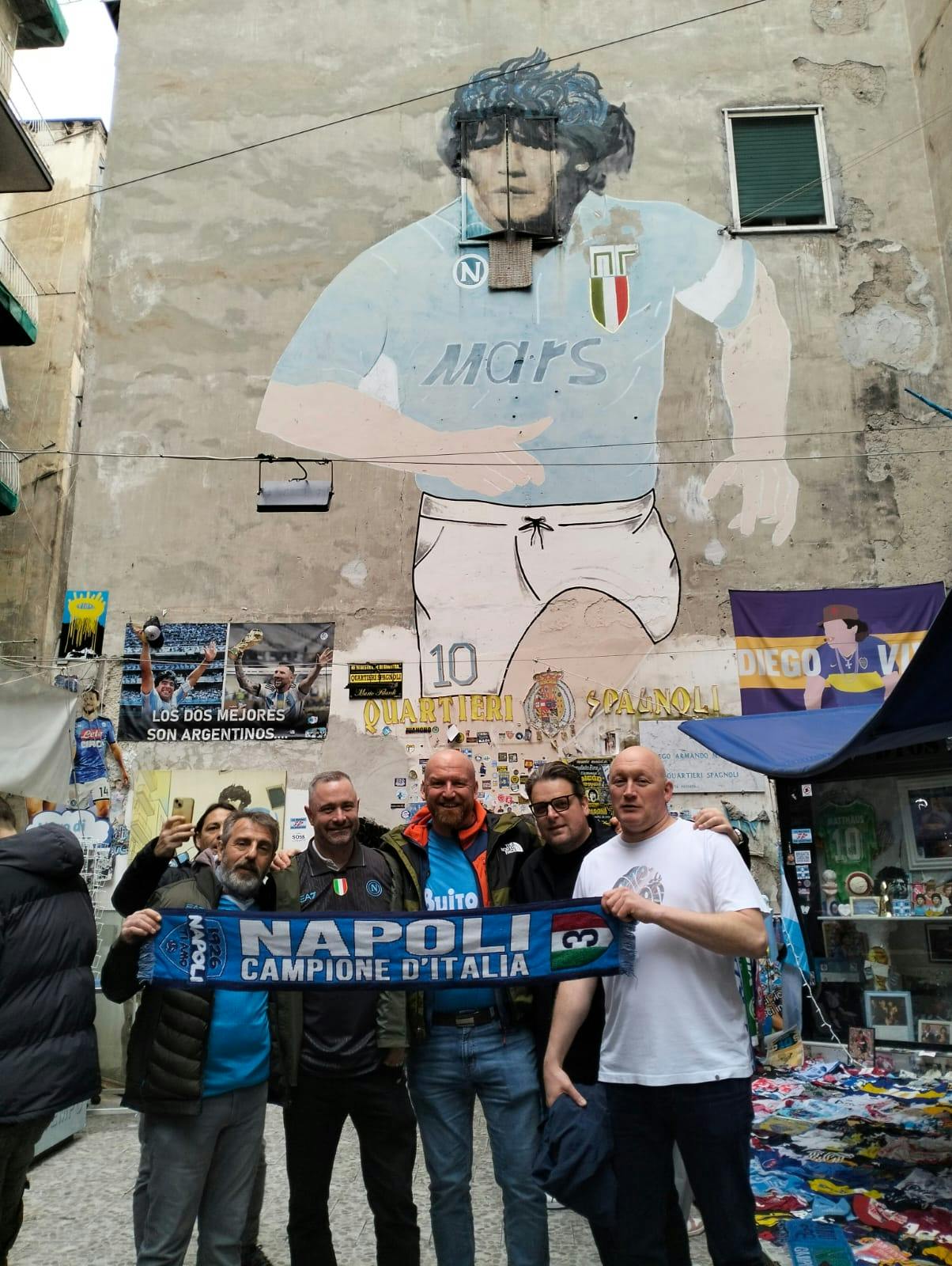 Wycieczka z Diego Maradoną, piłką nożną, kulturą i pizzą w Neapolu