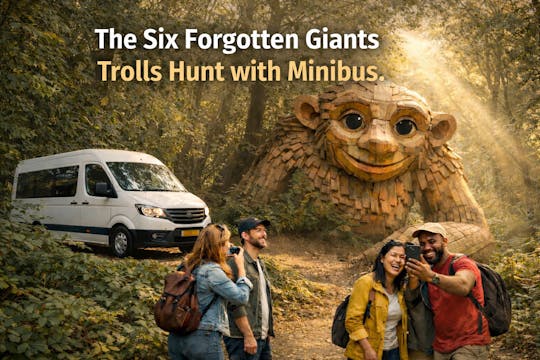 The Six Forgotten Giants Trolls hunt with minibus
