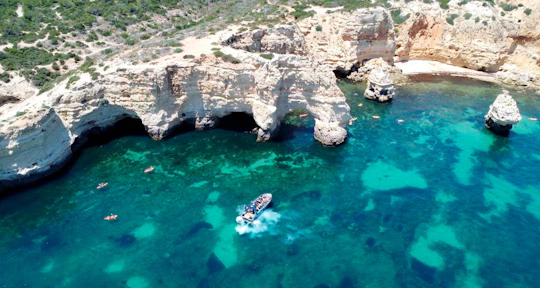 Benagil Caves and Algarve coast guided boat tour