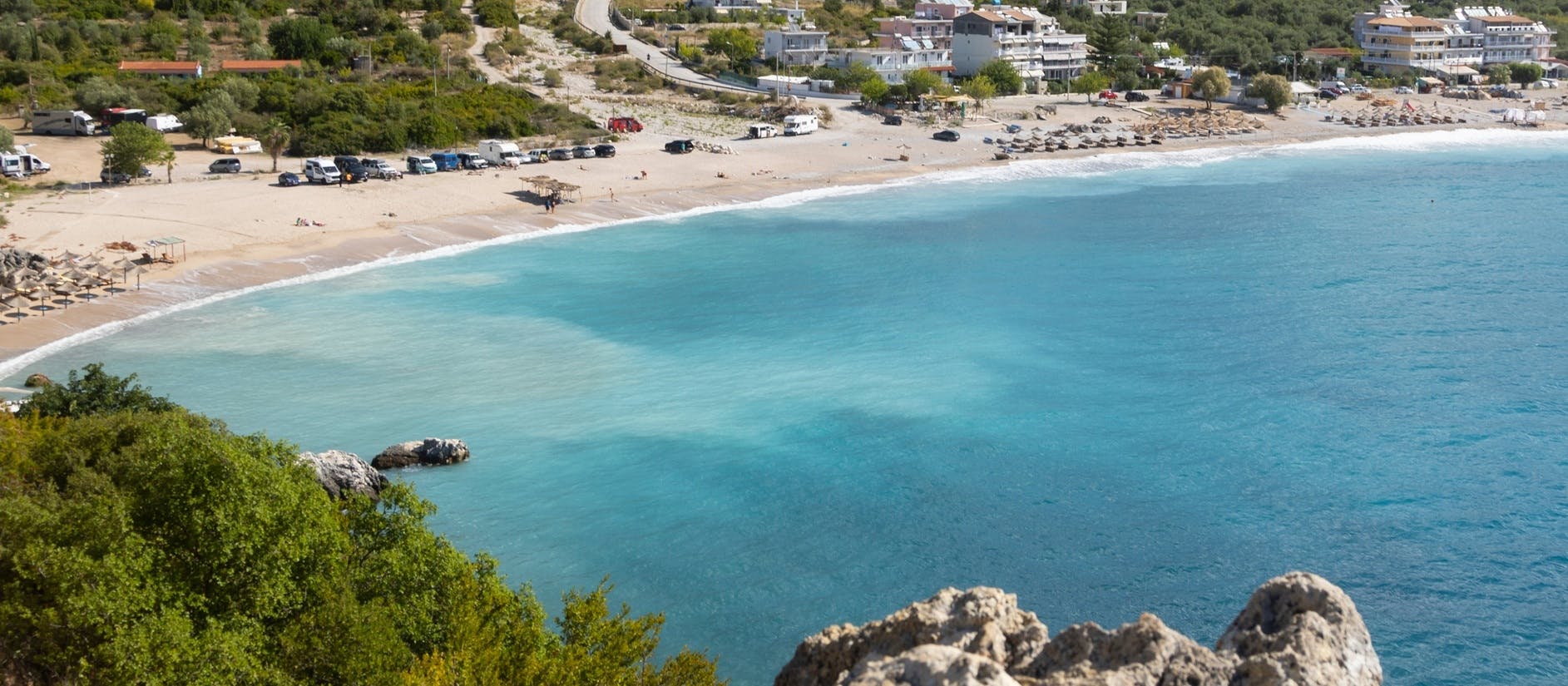 From Himare to the hidden wonders of Gramma Bay private boat tour