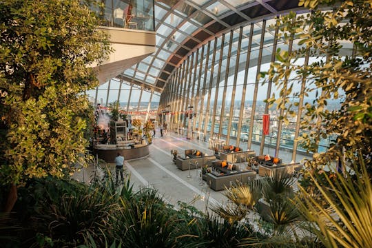 Bilet wcześniejszego wstępu do London Sky Garden i poczęstunek śniadaniowy