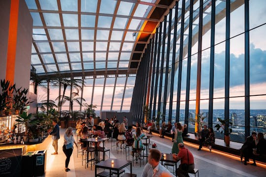 Bilet wstępu do London Sky Garden z kolacją i audioprzewodnikiem