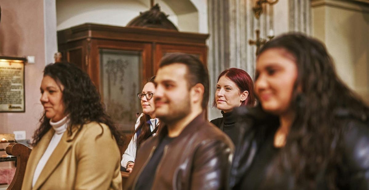 Toegangskaart voor orgelconcert in de Sint-Michielskerk in Boedapest