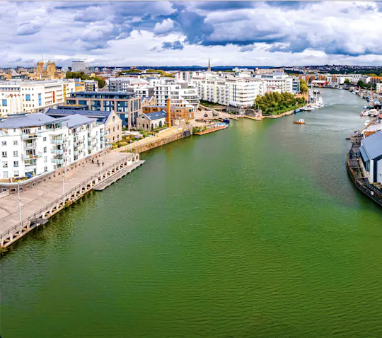 Audio guided running tour of Bristol