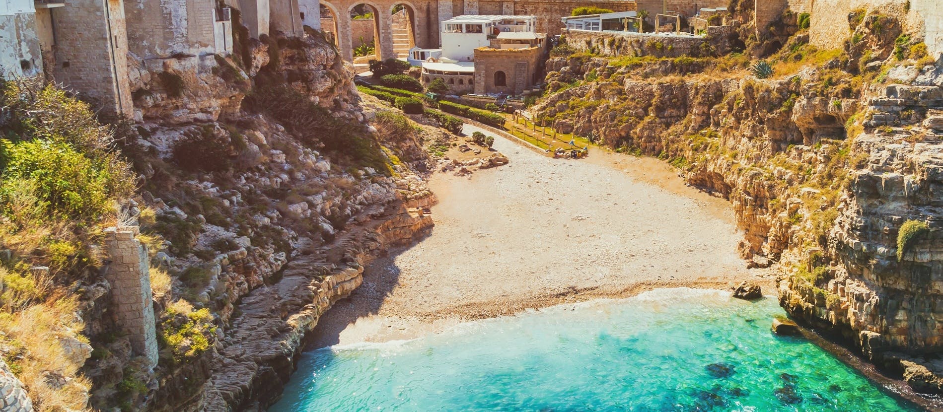 Boat trip with snorkelling and free time in Polignano from Monopoli