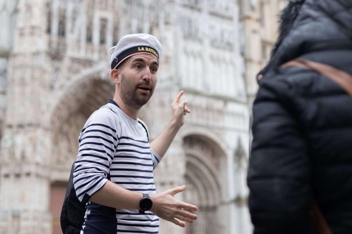 Rondleiding door het historische centrum vanaf Rouen