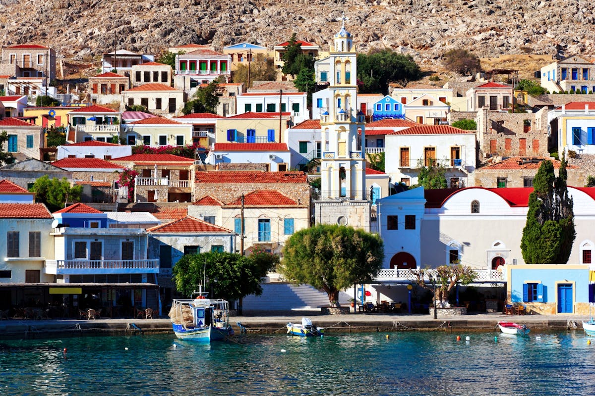 Chalki eiland en Alimia strand boottocht vanuit Rhodos