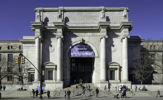 American Museum of Natural History admission ticket in New York
