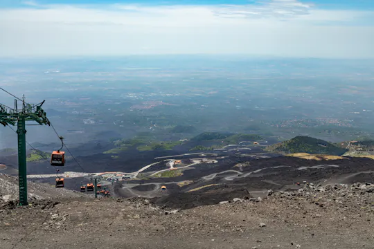 Vulkanen Etna fra Taormina