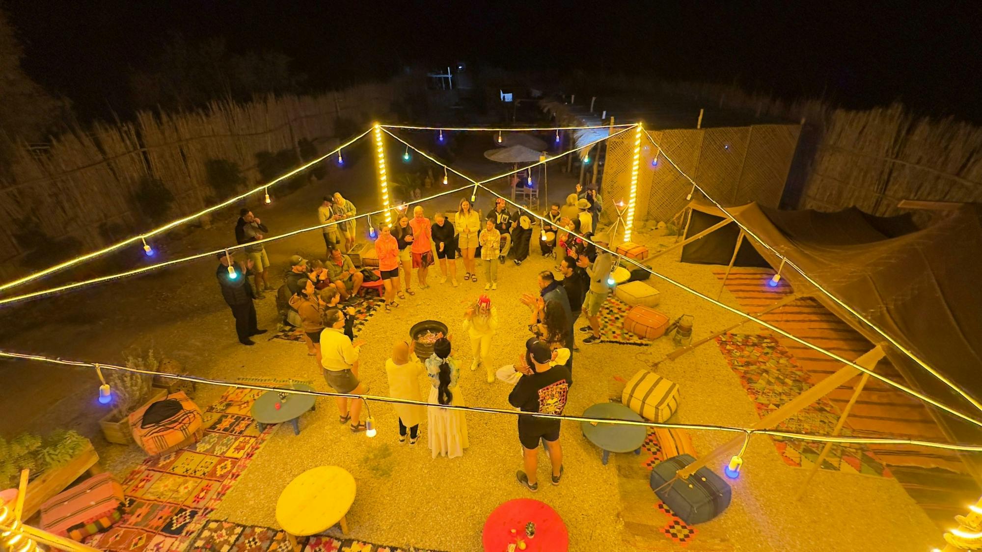 Agafay Desert dinner-and-show experience in Marrakech