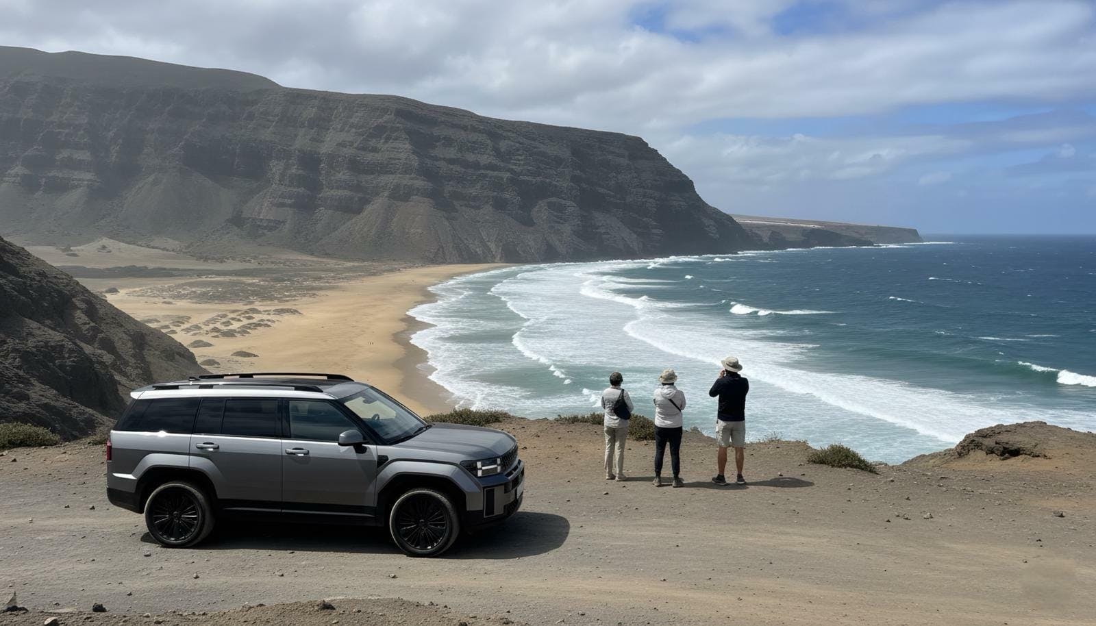 North Lanzarote 4x4 volcanoes and villages guided tour