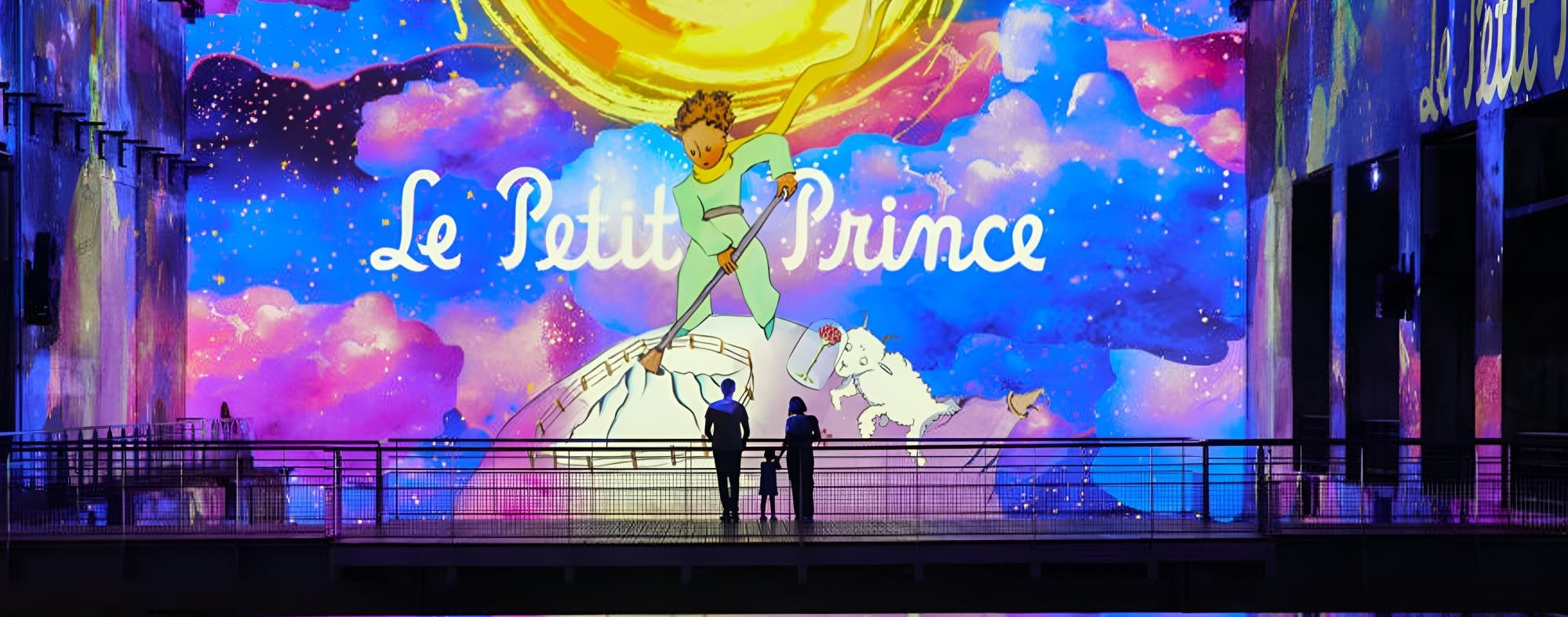 Eintrittskarte für die Sonderausstellung Les Bassins des Lumières