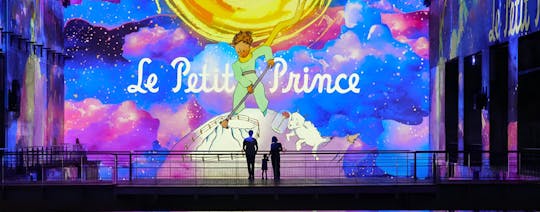 Eintrittskarte für die Sonderausstellung Les Bassins des Lumières