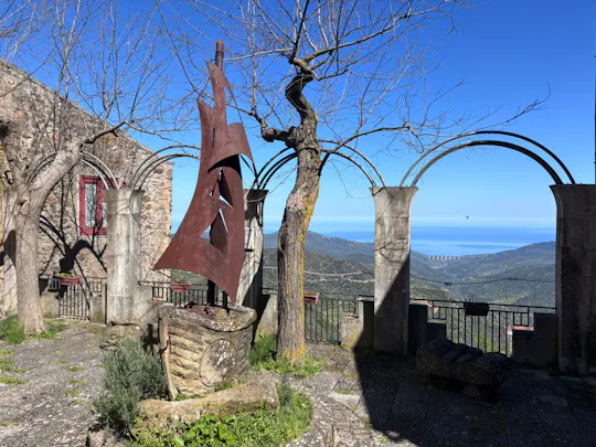 Cena en las Madonie desde Cefalú