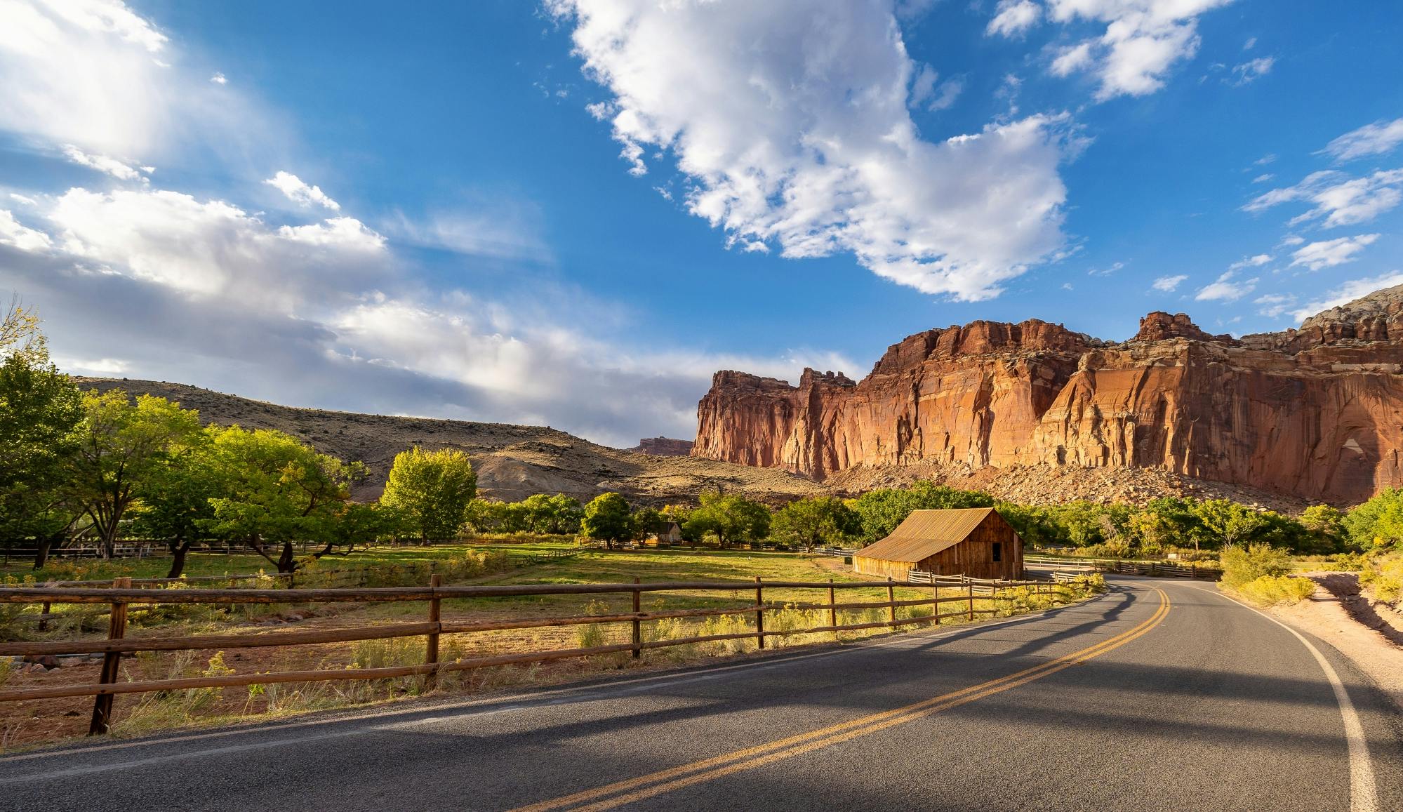 Visite audioguidée du parc national de Capitol Reef
