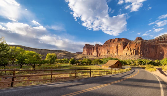 Audio-guided driving tour through Capitol Reef National Park