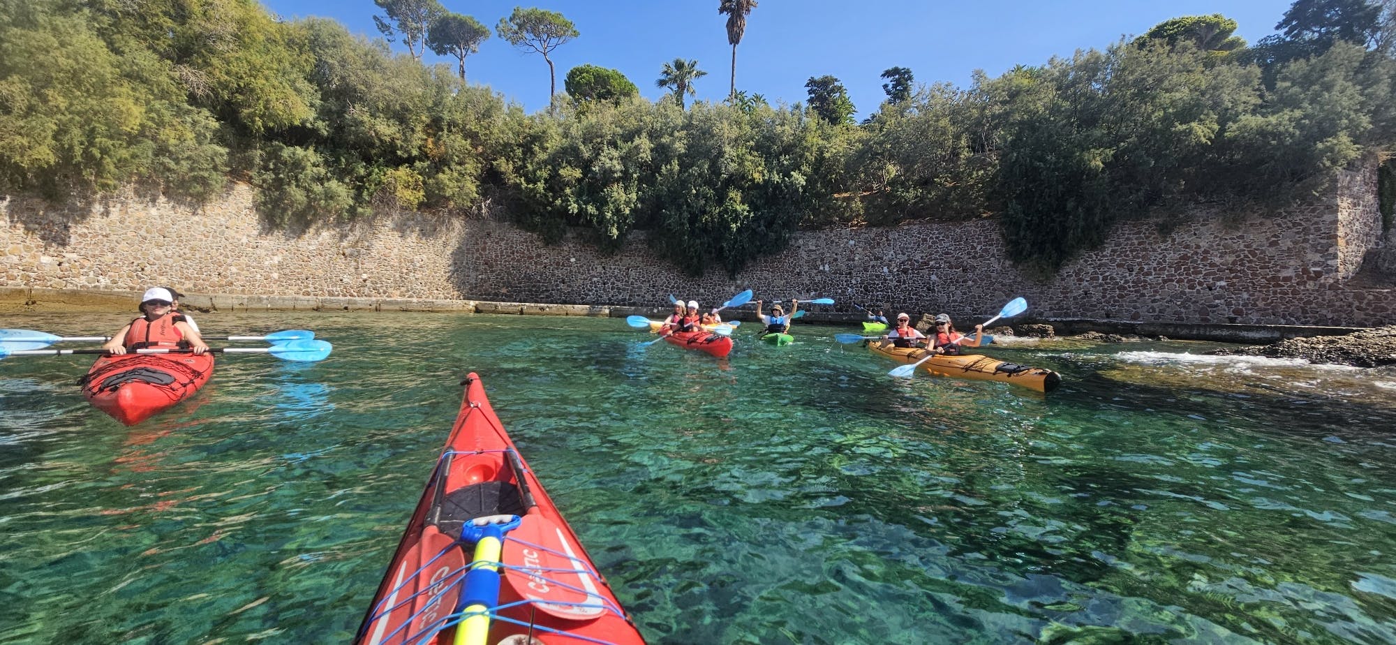 Athens caves and hidden beaches kayak and snorkelling excursion