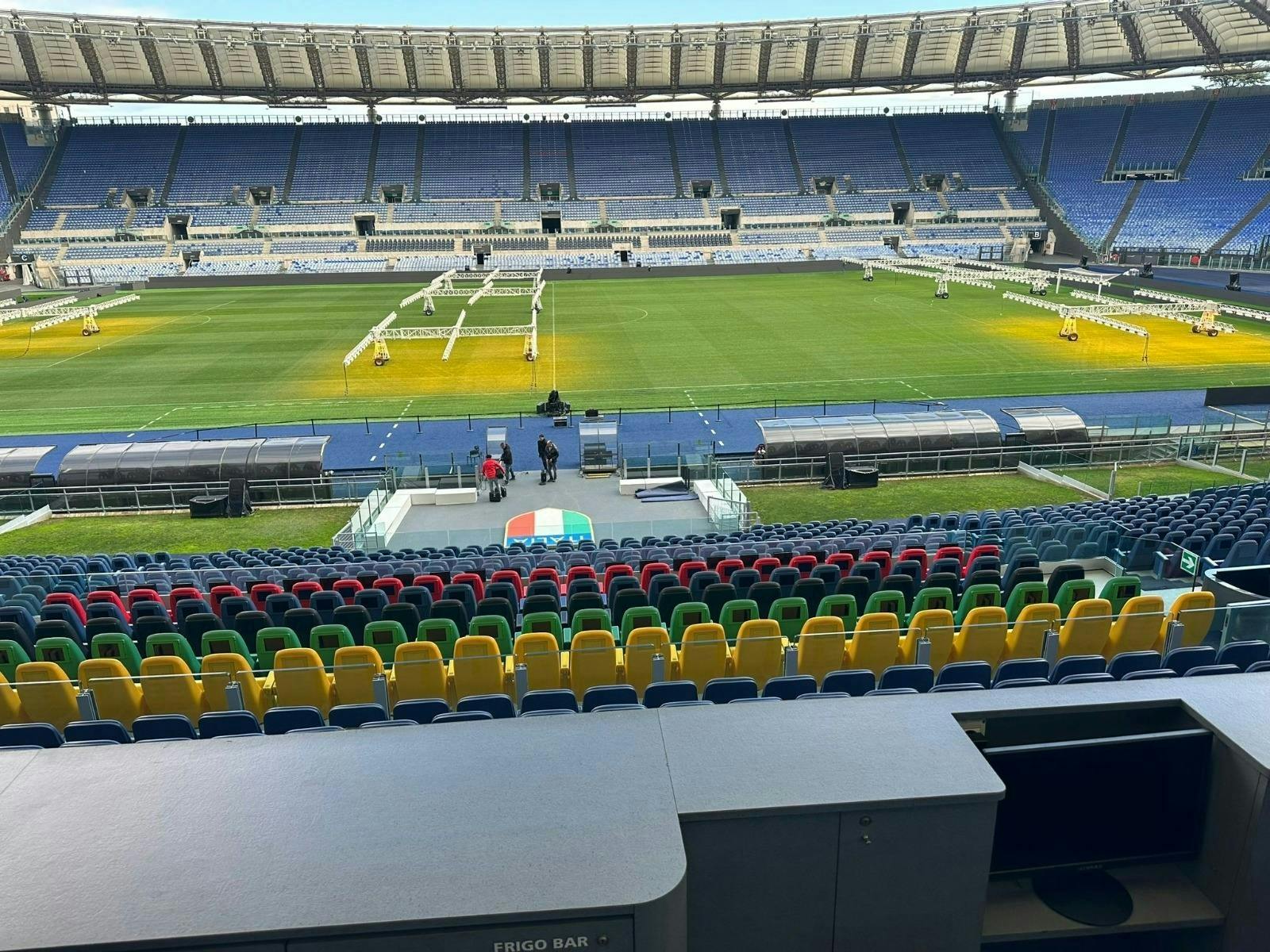 Wycieczka z przewodnikiem po Stadio Olimpico i Foro Italico w Rzymie
