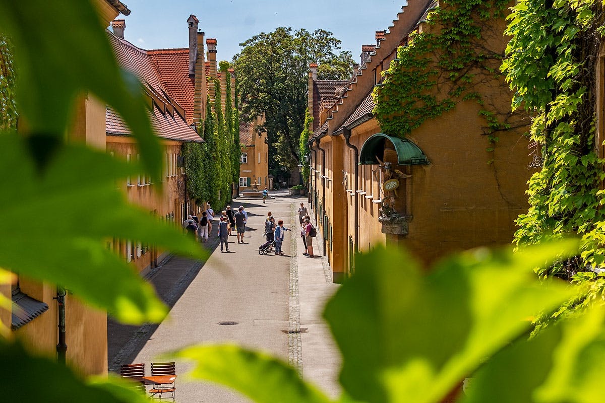 Entrance ticket to the Fuggerei social housing complex