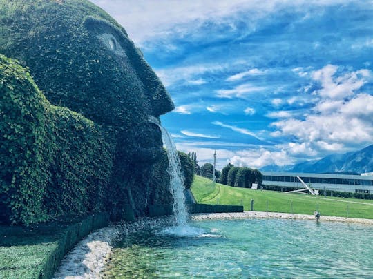 Transfert privé de Salzbourg à Innsbruck avec les Mondes de Cristal Swarovski