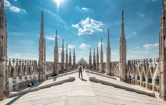 Small-group Milan Duomo tour with rooftop terrace and skip-the-line