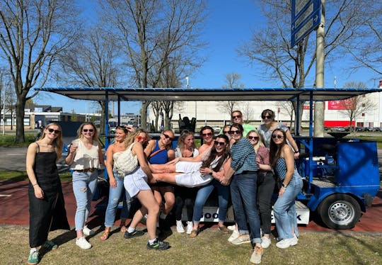 Prywatny rower i drinki w Amsterdamie