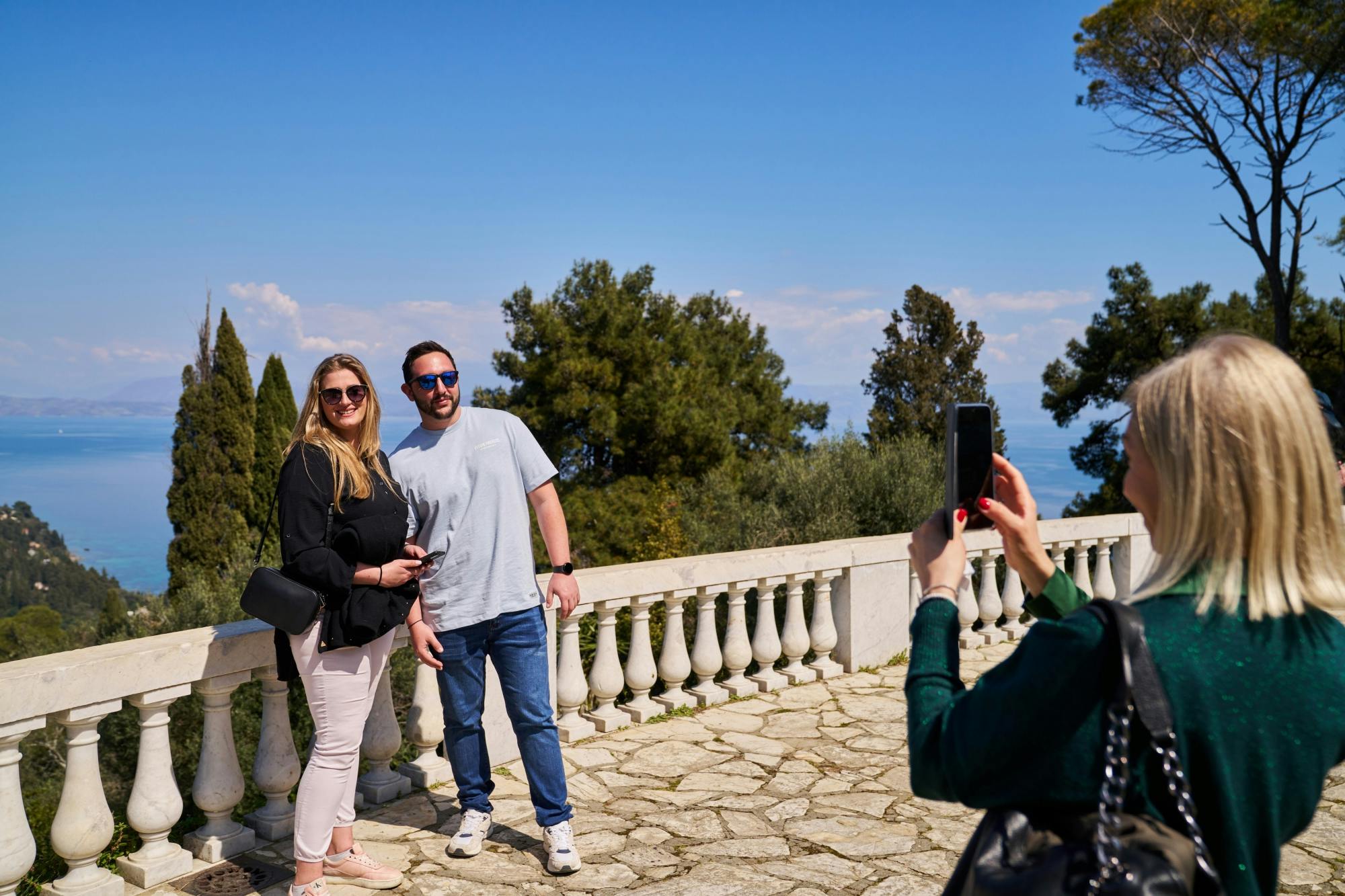 Corfu tour with Achillion Palace and Paleokastritsa