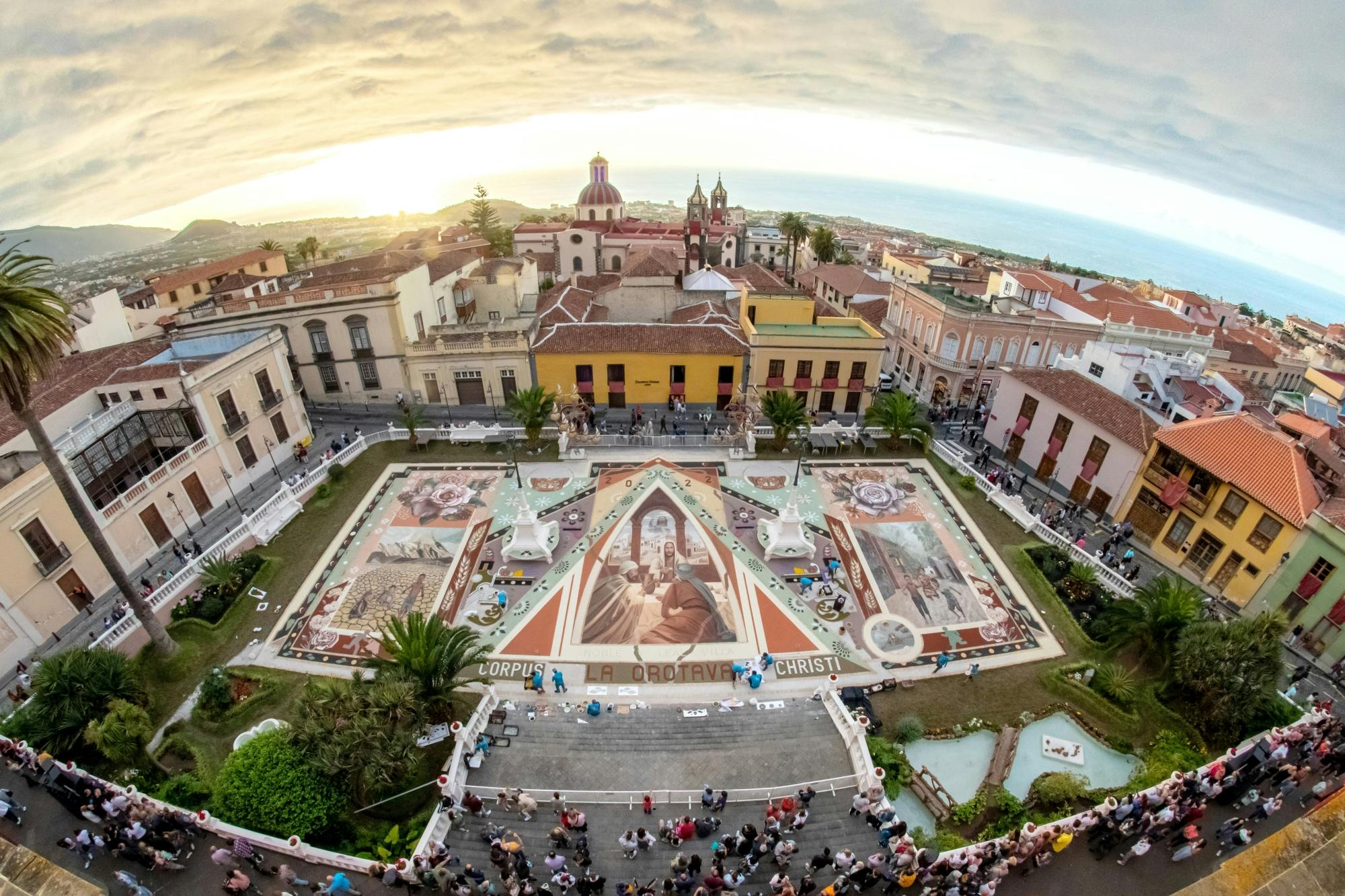 Guidet besøg på Corpus Christi-festivalen i La Orotava