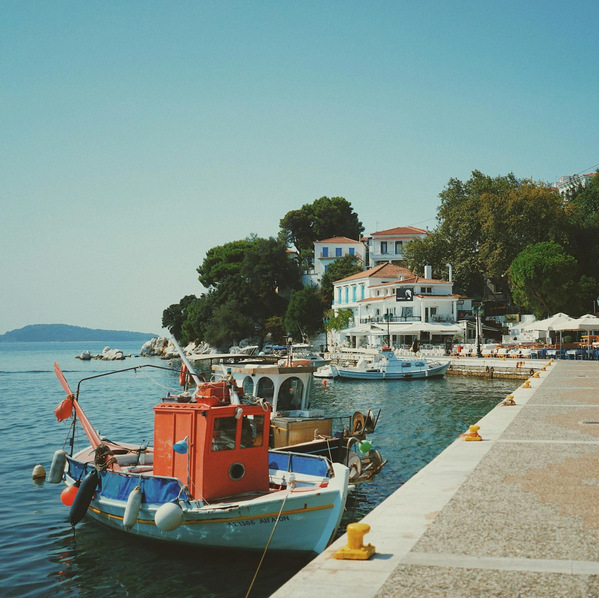 Full-day Skiathos adventure with swim stop