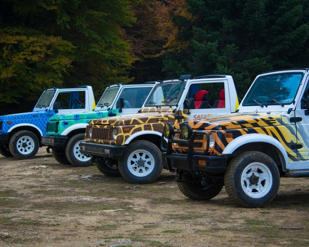 Full-day South Pieria 4x4 adventure