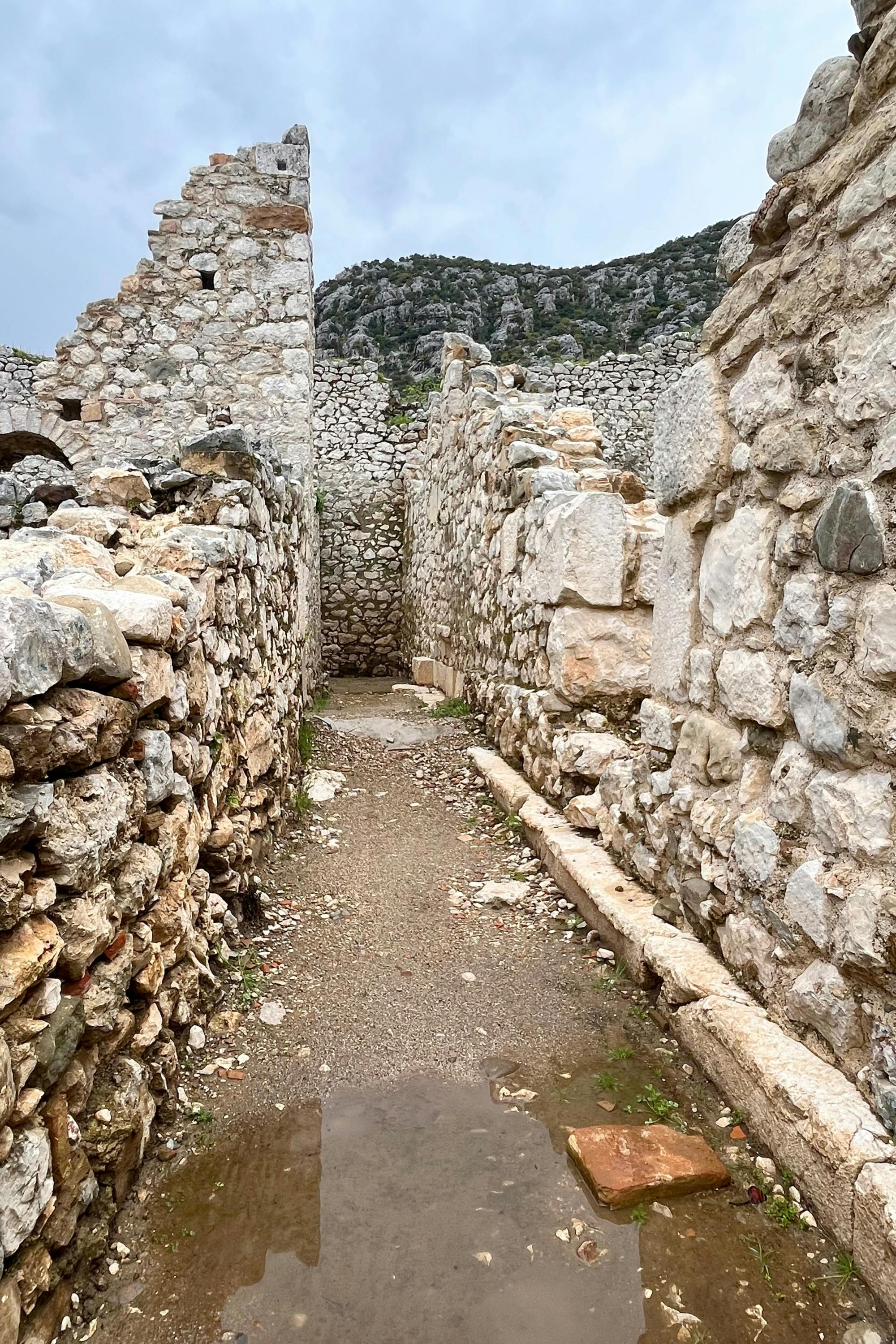 Olympos ancient city small group tour with fish on tile tasting