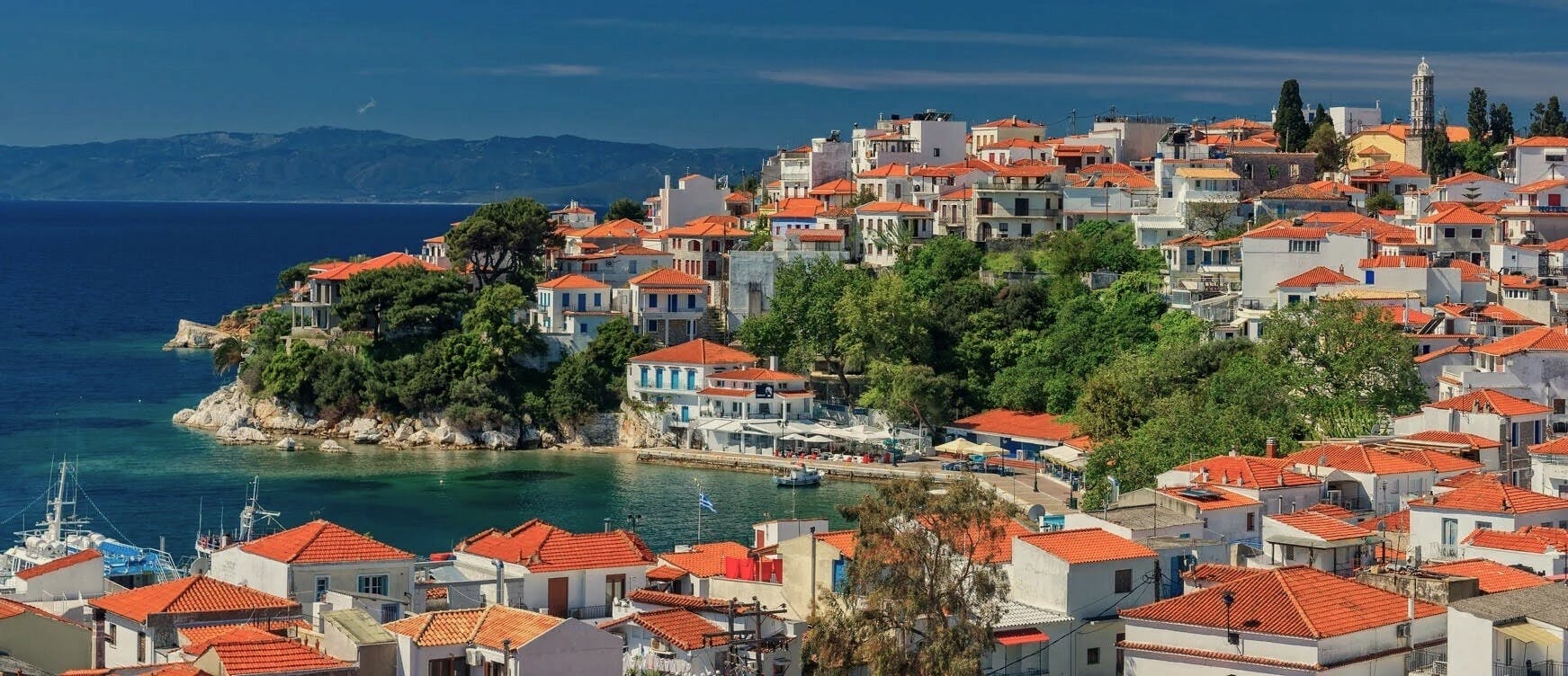 Full-day Skiathos adventure with swim stop