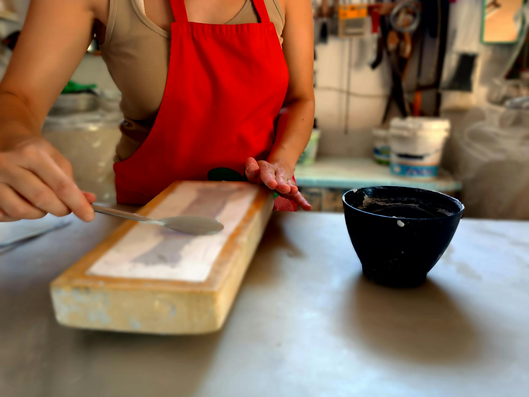 Plaster Casting Workshop in Samos