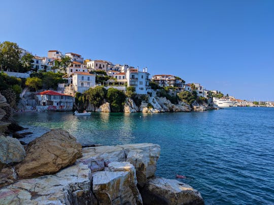 Avventura di una giornata intera a Skiathos con sosta per il bagno