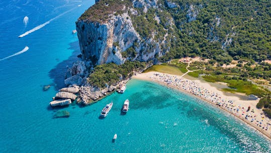 Golf van Orosei met de motorboot