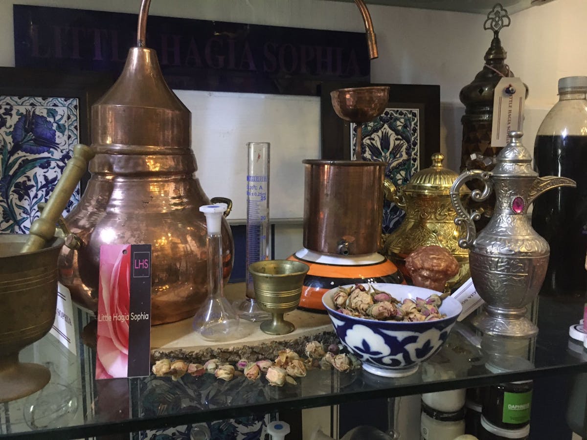 Aromatherapie workshop in Istanbul, essentiële oliën vanaf de Zijderoute