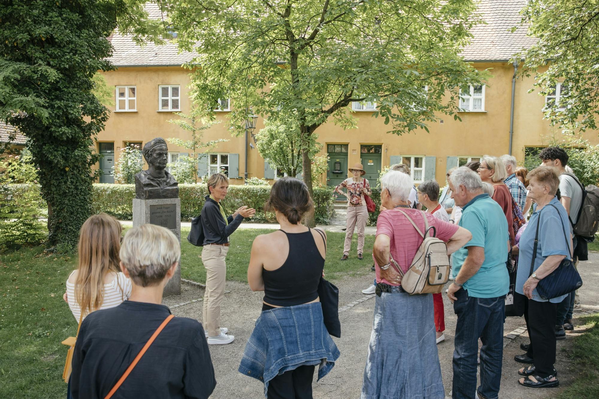 Guided tour of the Fuggerei social housing complex