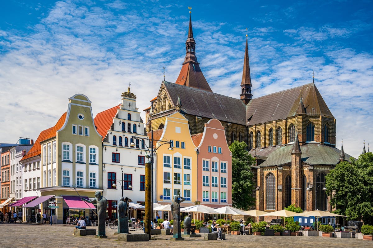 Rostock verrassingswandeling met een inwoner