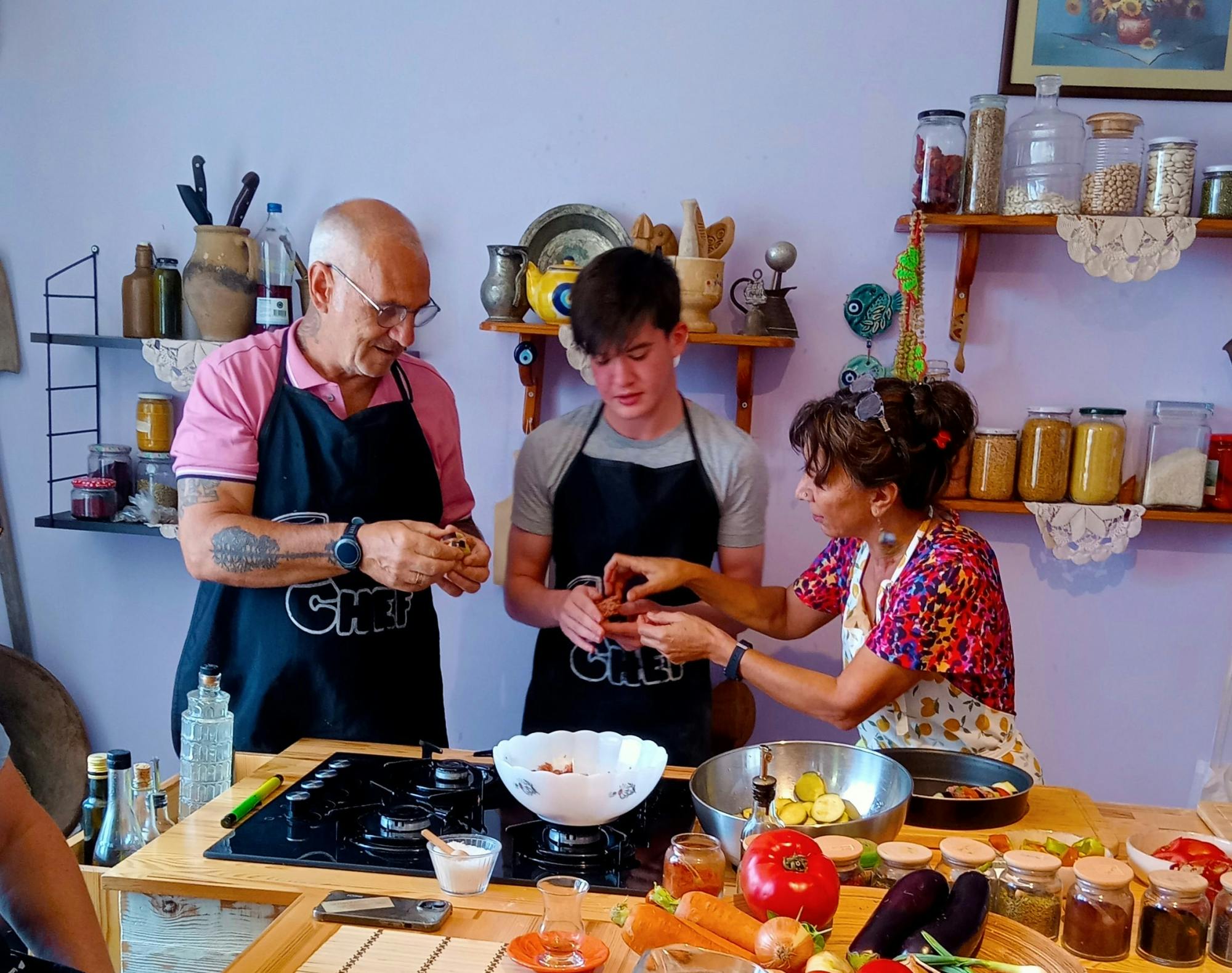 Traditional Turkish cooking class at Mel’s Kitchen