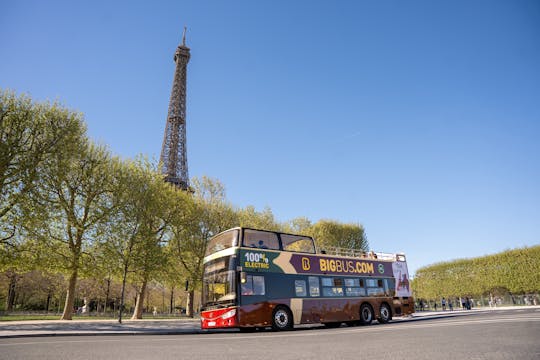 Wycieczka dużym autobusem po Paryżu