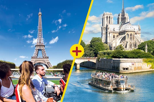 Recorrido de 48 horas en Big Bus por París con crucero panorámico por el río
