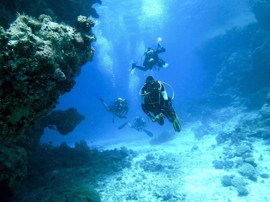 Experiência de mergulho em Binibeca Try