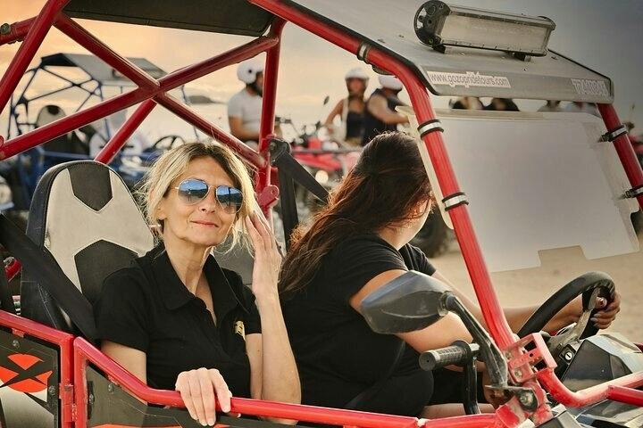 Gozo sunset buggy tour with swimming in Comino