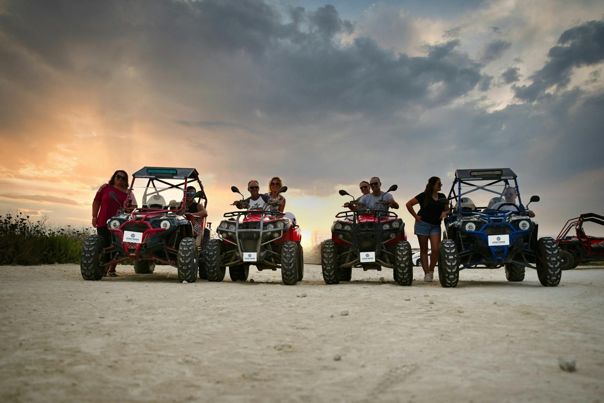 Sunset buggy tour in Gozo