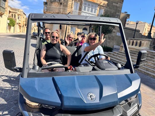Gozo sunset UTV tour with Comino swim stop