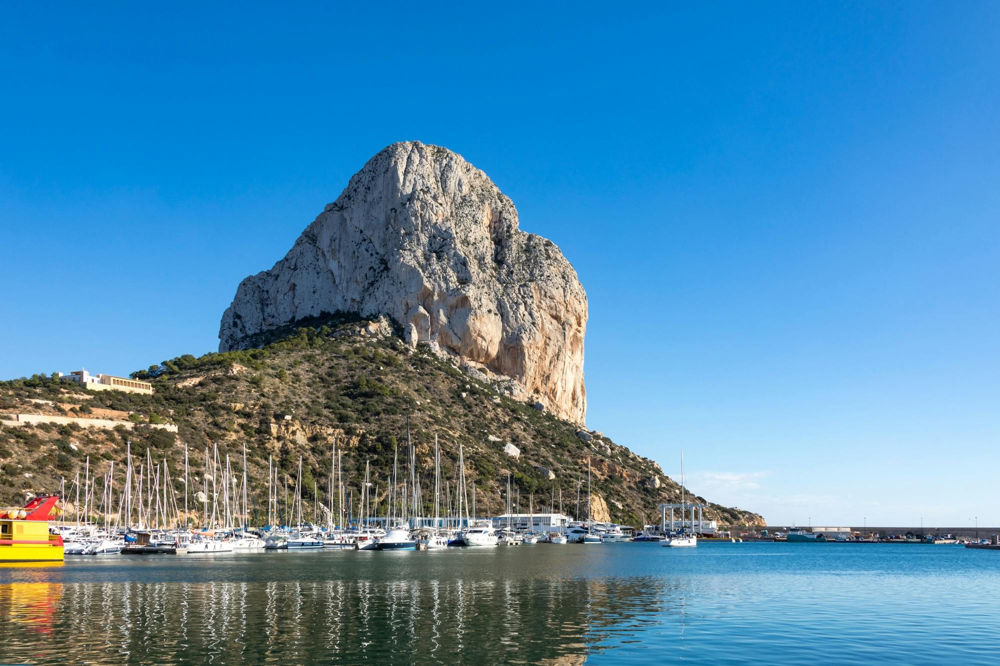 Glasbodenbootfahrt zum Peñon de Ifach - nur Ticket