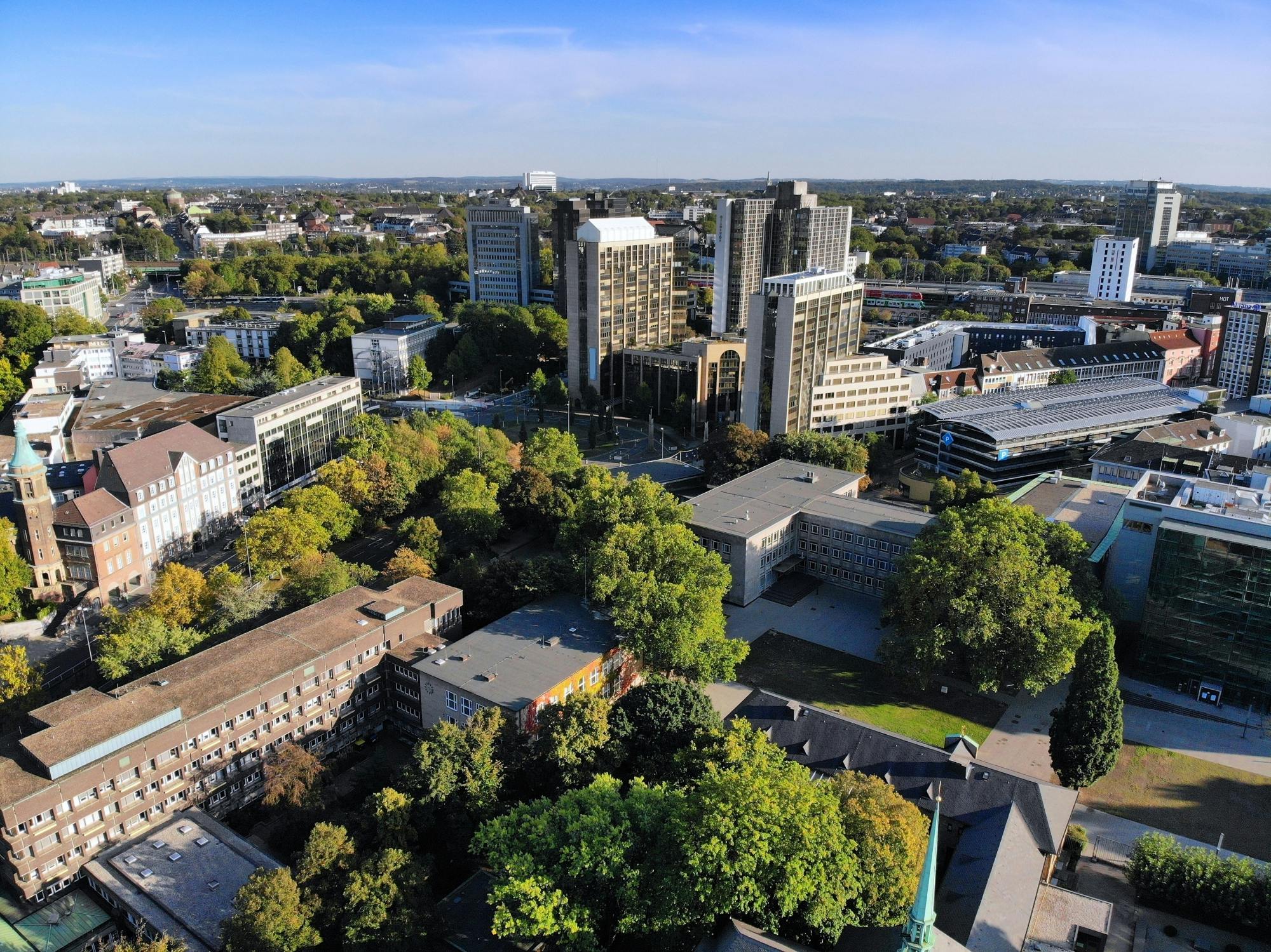 60 minuten durende express wandeltour in Essen met een plaatselijke bewoner