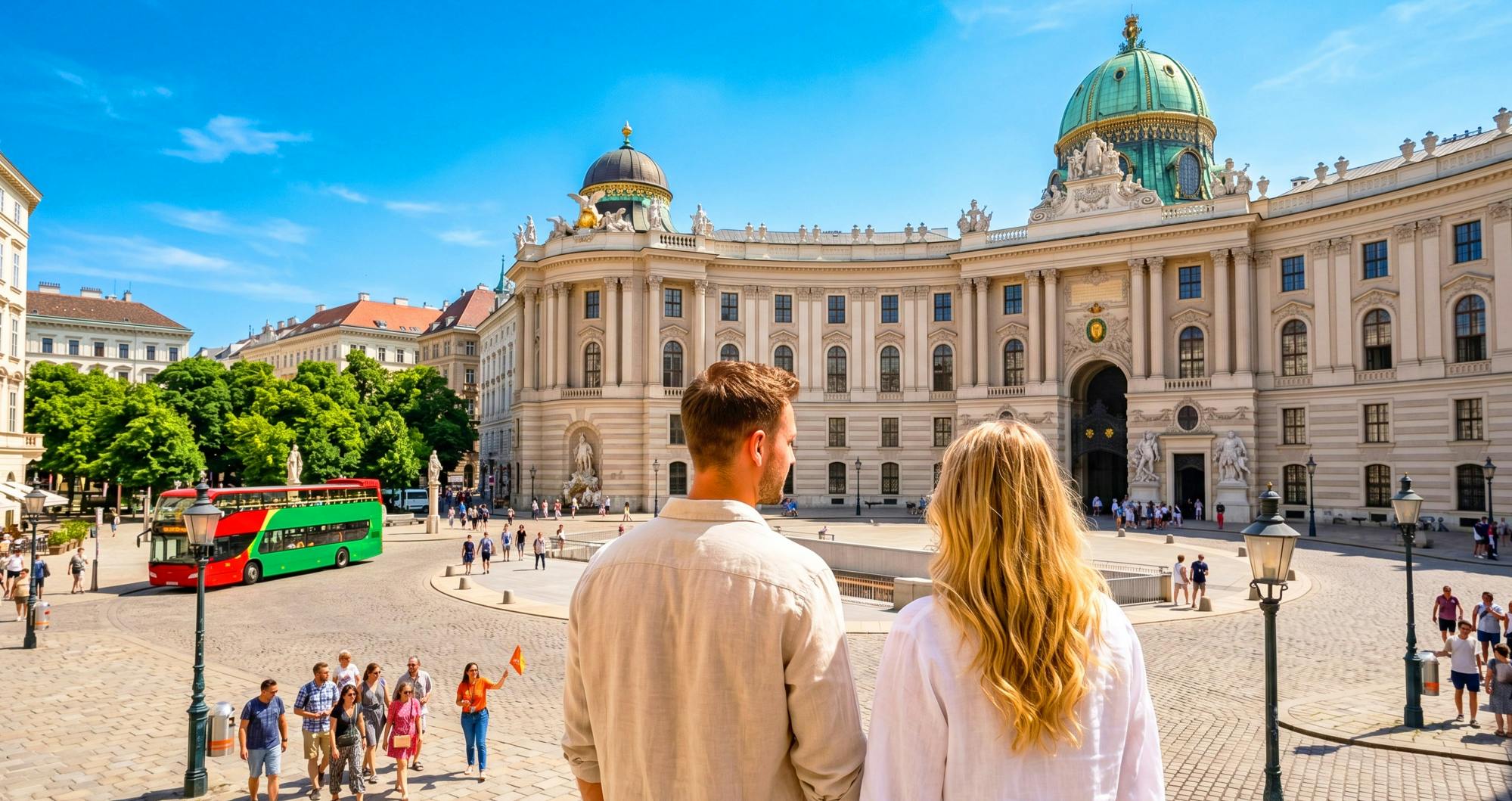 Entradas combinadas para Viena con Schönbrunn, Sisi, transporte y visita a pie