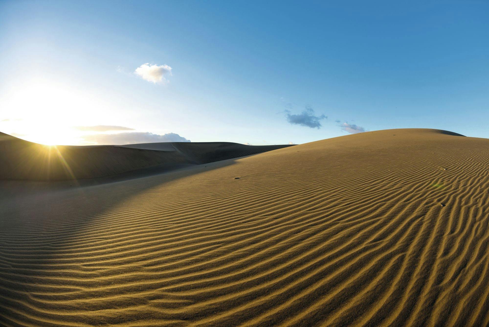 Maspalomas sand, sea and sunshine